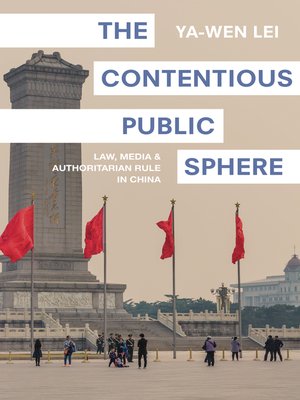 cover image of The Contentious Public Sphere